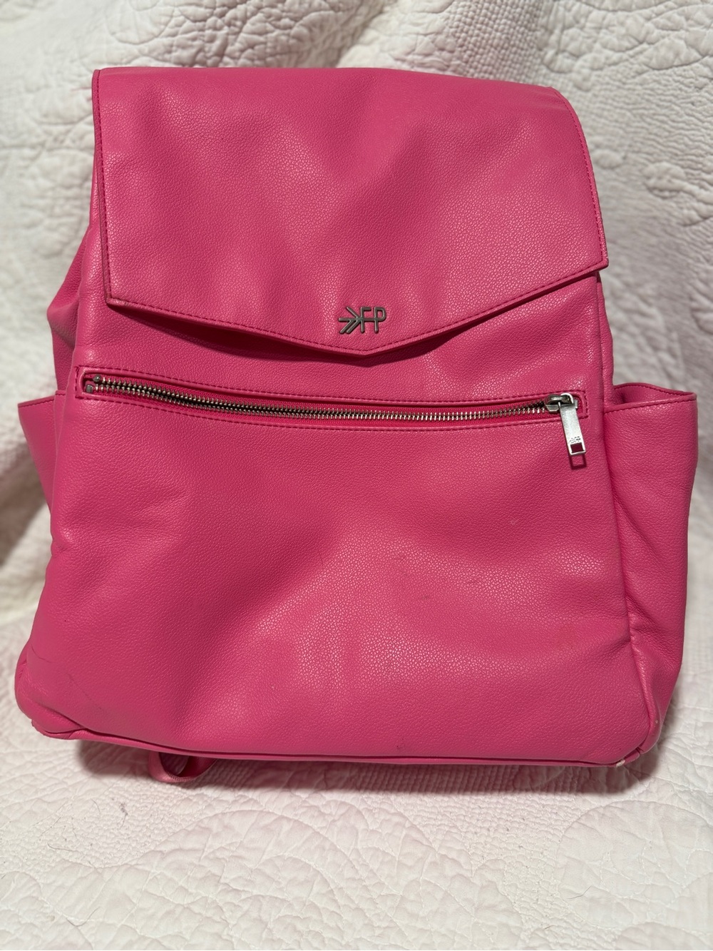 Freshly Picked Hot Pink Diaper Bag